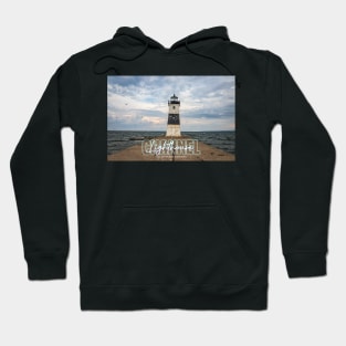 Channel Lighthouse Presque Isle Erie Pennsylvania Hoodie